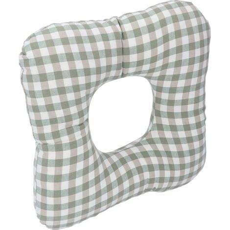 Coussin d'assise annulaire en forme de beignet, coussin de soutien pelvien et coccyx pour soulager la pression chez les patients alités (1/5)