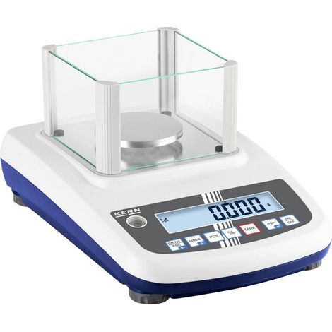 Kern PFB 120-3 Bilancia di precisione Portata max. 120 g Risoluzione 0.001 g rete elettrica Argento (1/2)