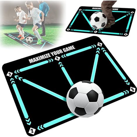 Tapis de football, tapis d'entraînement de football, 60 x 90 cm, tapis d'entraînement de football, tapis d'entraînement de football, tapis d'entraînement (1/5)