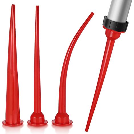 Embouts d'étanchéité souples en caoutchouc 3 tailles 30 cm Buse d'extension pour une utilisation polyvalente (1/5)