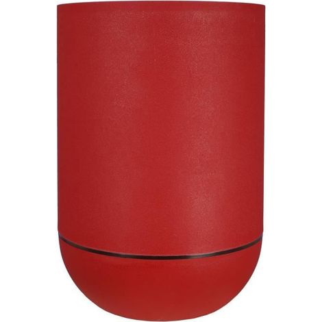 Vaso de flores - RISS - RIVIERA GRANIT TULIPE - Plástico - Diámetro 50 cm - Rojo