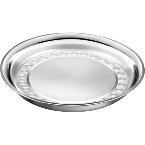 Plateau fruit de mer en inox - PRADEL EXCELLENCE - Ø 43 cm - Argent - Gris - Rond - Adulte