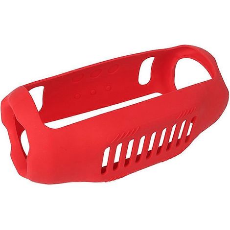 Schutzhülle aus weichem Silikon für den JBL Xtreme 4 Bluetooth-Lautsprecher: stoßfest, rutschfest und mit integriertem Ständer (rot). (1/5)