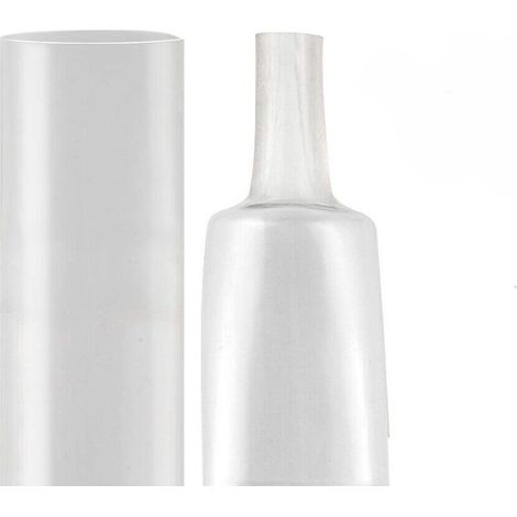 Gaine Thermorétractable - Rapport 3:1 - Doublée Adhésif - Diamètre 9,5 mm - Grade Marin - Longueur 3 m - Transparent (1/5)