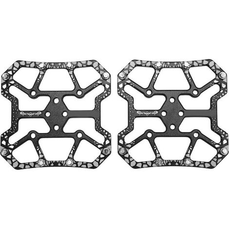 1 Paire Adaptateur de Pédales Vélo SPD, Convertisseur Auto-Bloquant pour Pédales Plateforme Noir (1/5)