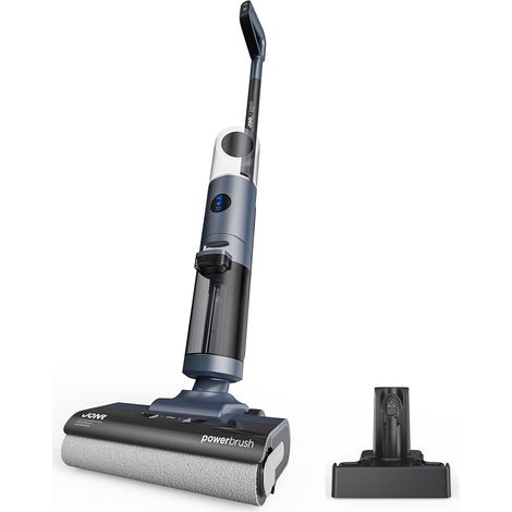 Nass-Trocken-Akkusauger JONR ED12 Pro 3-in-1 vollautomatischer Heißwasserreinigung und Heißlufttrocknung,Beidseitige Kantenreinigung,9kPa