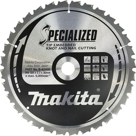Makita Sägeblatt SPECIALIZED 305x30x32Z (1/2)