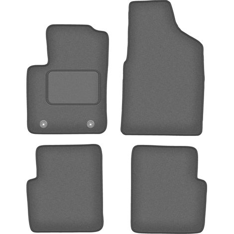 Tapis de sol en graphite pour Ford Ka MK2 à hayon (2008-2012)