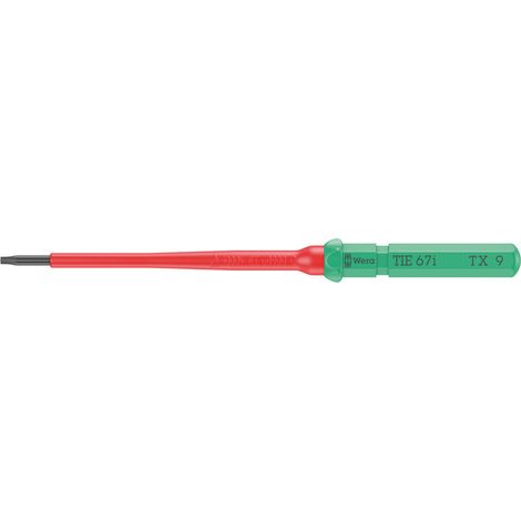 Wera Kraftform Kompakt VDE 67 i TX 9 x 157 mm TIE Elektriker TORX Wechselklinge (1/5)