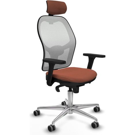 Piqueras y Crespo 3D086G2 Silla de oficina blanca ergonómica (1/3)
