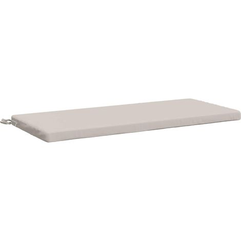 Bankkissen SOEST 100 % Polyester Weiß 120 x 50 x 5 cm vidaXL (1/5)