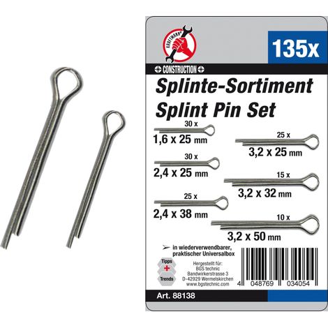 Utensile Manuale BGS Technic Set Spilli 135 Pezzi Neutro (1/4)