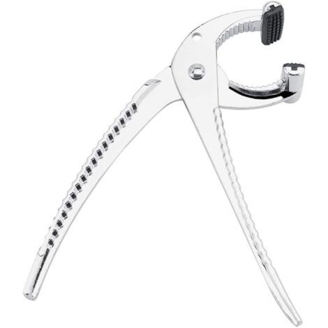 QORVA-Pince de four en alliage de Zinc bol Pince à casserole Pince de four Pince de four Grip Grabber pour Hot Pot plaque de cuisson plateau de levage plat (1/5)