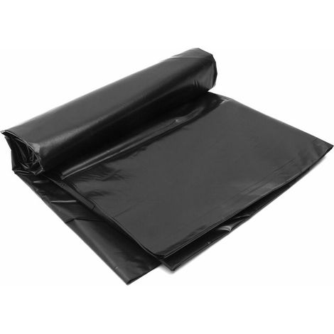 33M Schwarz HDPE Fisch Pool Teich Liner Korrosion/UV Widerstand