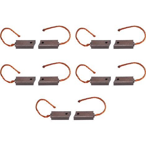 Juego de escobillas para regulador de alternador, kit de reparación RE60 RE72, generador de repuesto para motor eléctrico MAHLE, 10 piezas -Crezuo