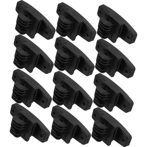 Kit de Clôture Électrique Isolateurs pour Fil et Corde, 50 Pièces Bleues (1/5)