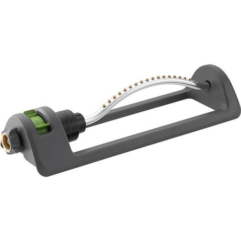 Arroseur Oscillant 18 Buses Laiton Couvre Jusqu'à 3600 pi² Contrôle de Portée Réglable pour Jardin Pelouse (1/5)
