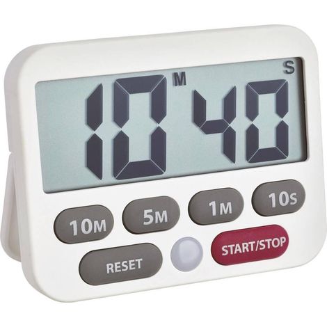 TFA Dostmann 38.2038.02 Temporizador Blanco Cocina