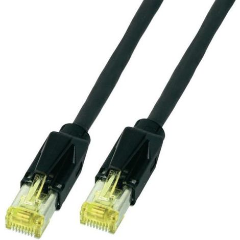 Câble Réseau Cat6a - Sftp Blindé 10 M - Rj45 Mâle/Mâle - 1000 Mhz - Awg27/7