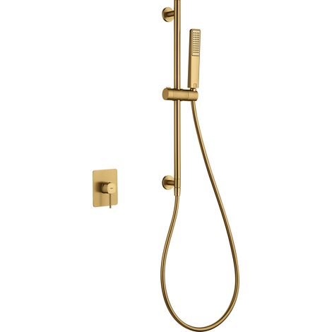 IMEX SMF065/OC FIRENZE-SASSARI Conjunto Ducha Monomando Oro Cepillado - ref: SMF065/OC (1/2)