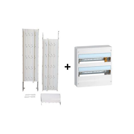 Legrand - Drivia - Kit GTL 18M + Tableau 2 Rangu00e9es de 18 Modules - Ru00e9f. : 030067+401222 (1/5)