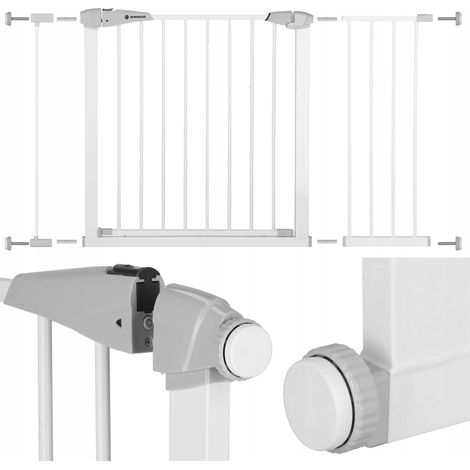 CANCELLINO DI SICUREZZA BARRIERA DI PROTEZIONE PER PORTE SCALE 76-120cm A PRESSIONE