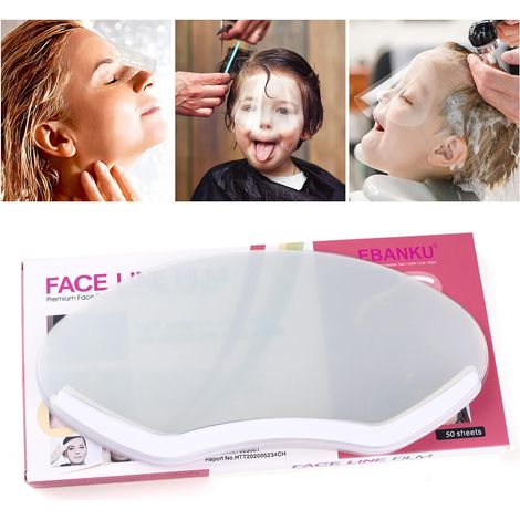 Visière Visage Jetable - Pour Soins Post-Intervention Maquillage Permanent Microblading Extensions de Cils - 100 Pièces (1/5)