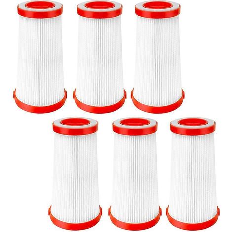 Lot de 6 pièces Mite Remover filtre de rechange pour Xiaomi Mijia 2 PRO E401CN Mite Remover pièces de rechange filtre HEPA (1/5)
