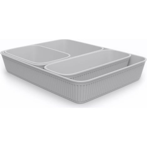 ORGANIZADORES SLIM BAOBAB BLANCO SET 4U. (1/5)