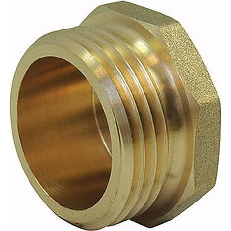 Messing-Stecker (männlich) - 1 1/2" (1/5)