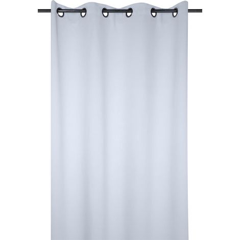 Cortina NOTTE 135x250 gris claro opaca