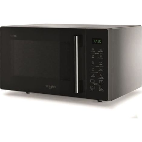 Mikrowelle - WHIRLPOOL - MWP251SB - Silber Schwarz - 900 W - 48,3 x 41,4 x 28,1 cm - 25 L