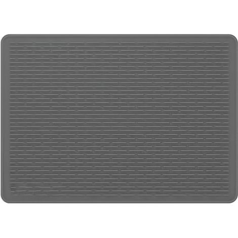 Protecteur de dessus de cuisinière, couvercle de cuisinière résistant à la chaleur, tapis de cuisinière gris, en silicone 5171CM (1/5)