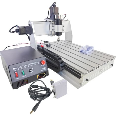Routeur CNC, 3 axes, compatible Mach3, Avec NC200 (1/2)