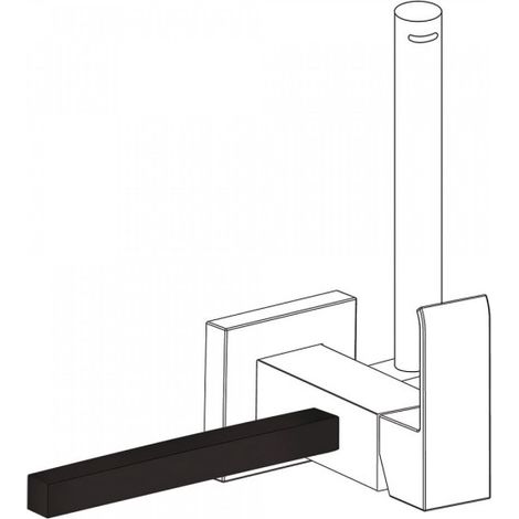 Porte‑serviettes accessoires 180 mm. (pour réf.: 006.123.01.NM, 006.123.02.NM). - TRES 03412402NM