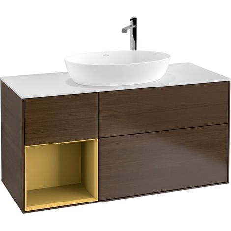 Villeroy & Boch F941HFGN Meuble sous-lavabo Finion F94 (1/2)