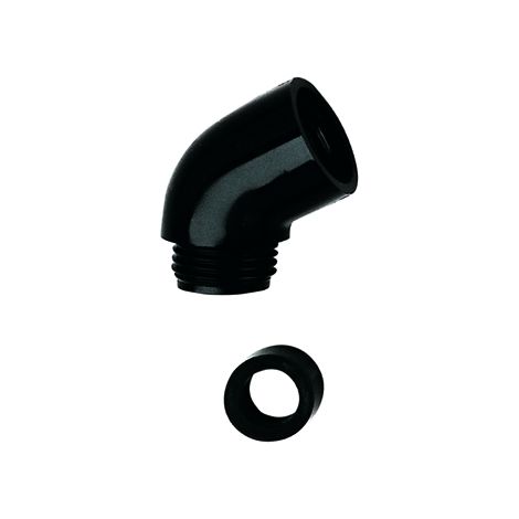 Grohe Adapter 28812 1/2"x1/2" schwarz (1/4)