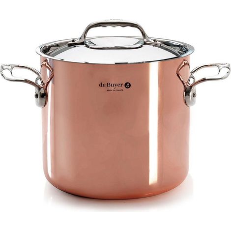 de-buyer PRIMA MATERA marmita cobre inoxidable 5,7L (1/3)