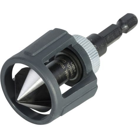 Wolfcraft - Kegelsenker mit Tiefenstopp, Sechskant-Schaft Ø 20 mm - 4390000 (1/5)