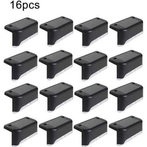 Set di 16 luci solari a LED impermeabili per esterni - Marca - Modello - ABS - IP65