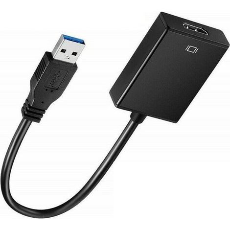 Adattatore da USB 3.0 a HDMI - Senza driver, risoluzione 1080P - Per laptop