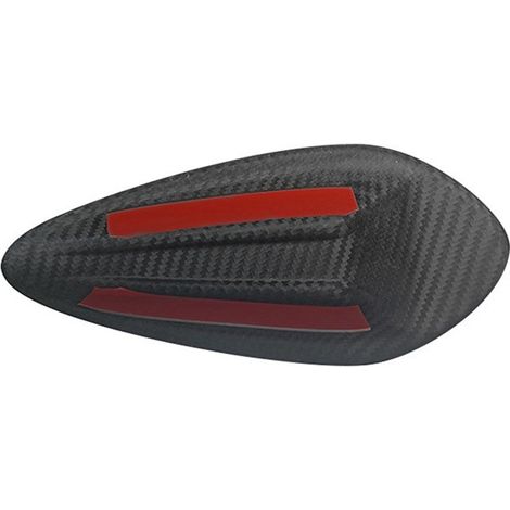 1 color: Carbon fiber texture Material: ABS Car antenna cover Carbon fiber shark fin antenna cover trim. (1/5)