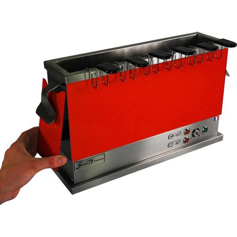 Accessoire Habillage Cuiseur à Œufs Sofracalor - Couleur Rouge - Sofraca
