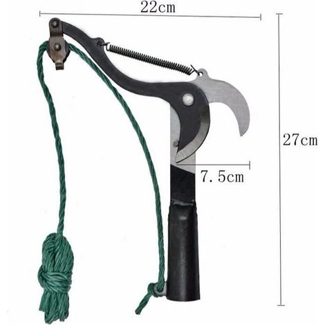 1PC haute Altitude Extension ébrancheur branche ciseaux extensible arbre fruitier élagage scie coupe jardin tondeuse outil avec corde