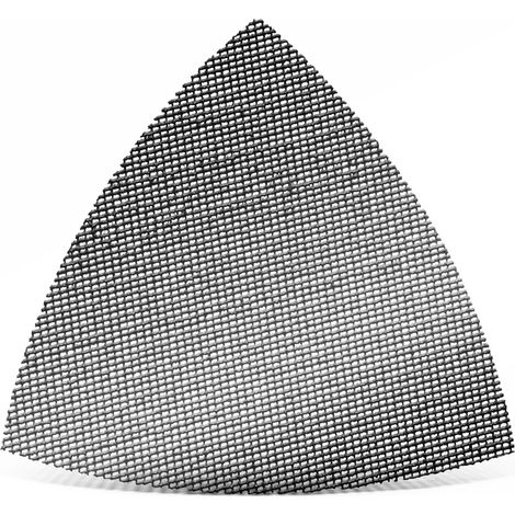 MENZER Net Grilles abrasives auto-agrippantes, 82 mm, p. Ponceuses delta, Carbure de silicium (Lot de 25) G120 (1/5)