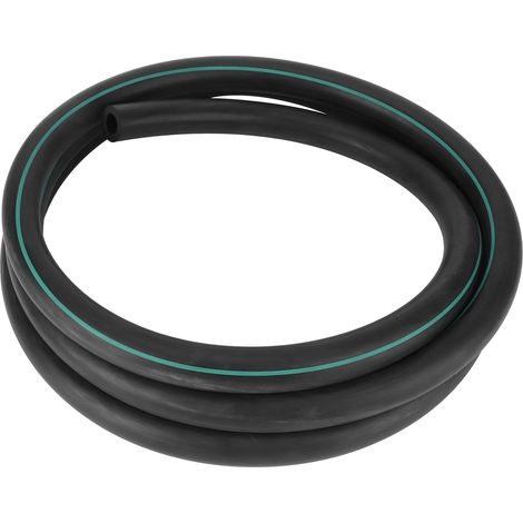 Tuyau de traite en caoutchouc noir flexible 3 m G3/8 pour machine à traire, accessoire bétail