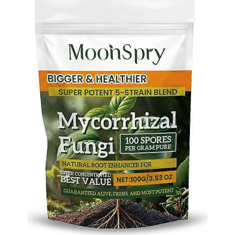 Champignons mycorhiziens, stimulateur racinaire biologique - 100 g (1/4)