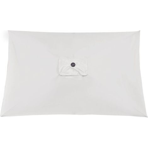 Protecteur imperméable de couverture de parapluie de jardin, couvertures extérieures de pluie de Patio,Blanc cassé sans porte-parapluie (1/5)
