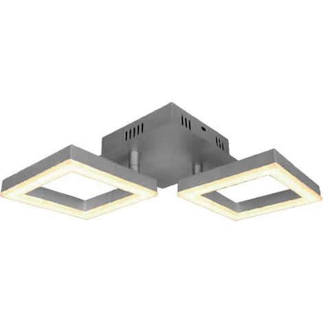 V-TAC Lampadario LED con 2 Cornici 14W in Metallo Colore Grigio 3000К (1/5)