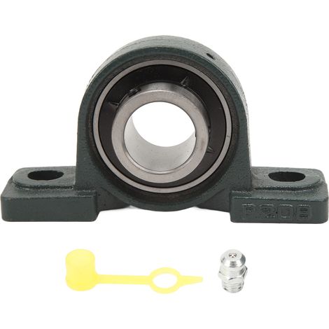 Palier de butée à base pleine, boîtier vert foncé avec alésage de 1-1/2 pouce pour équipement agricole (1/5)